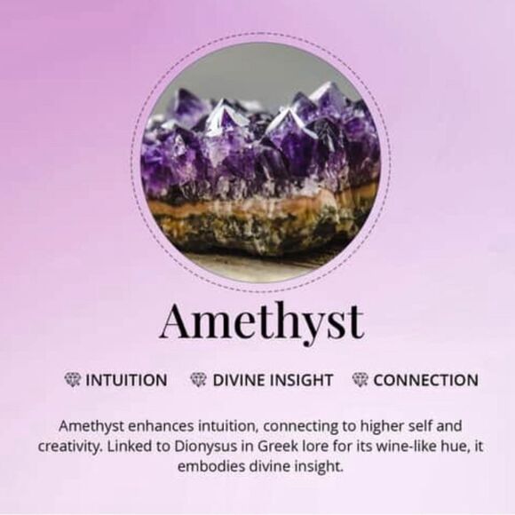 Made in Brazil Amethyst point Moon Dangle Earrings in Silvertone - Picture 7 of 10